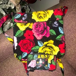 Vera Bradley Havana Crossbody with Matching Wallet